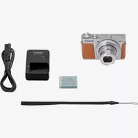 Canon PowerShot G9 X Mark II – Silver Product what's in the box